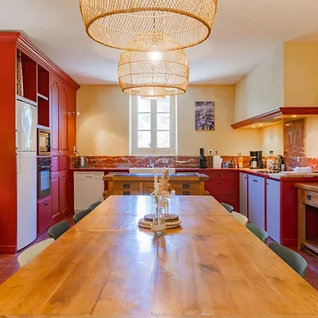 Maison Vigneronne-piscine Et Vignes Semesterbostad *
